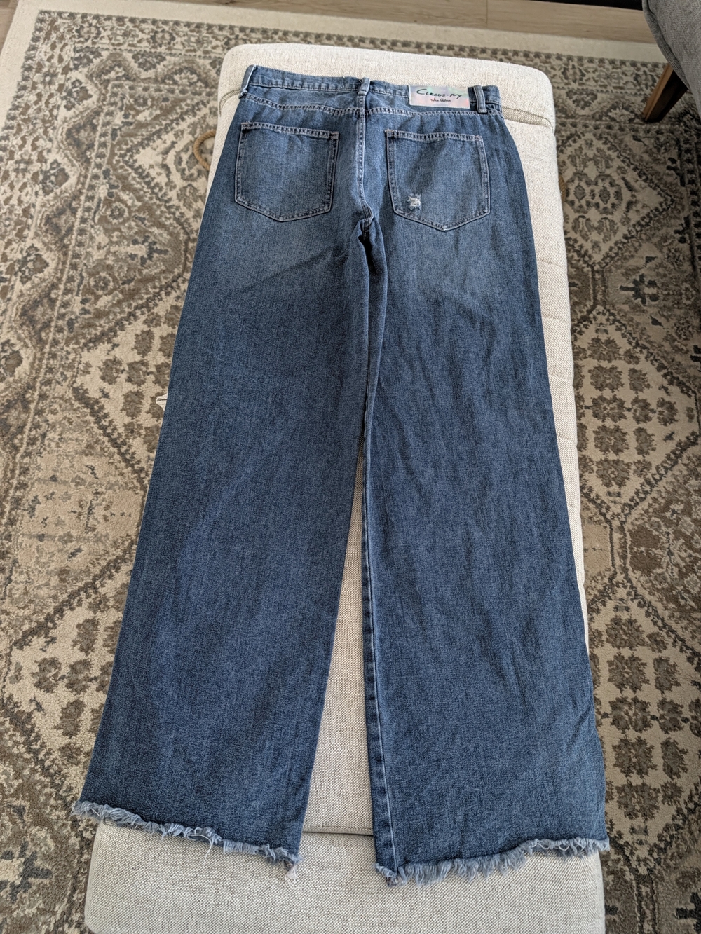 Circus NY by Sam Edelman High Rise Slouchy Wide Leg Jeans Size 29 - Picture 12 of 14